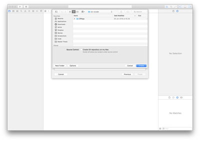 1.3. Create Project - Set Location
